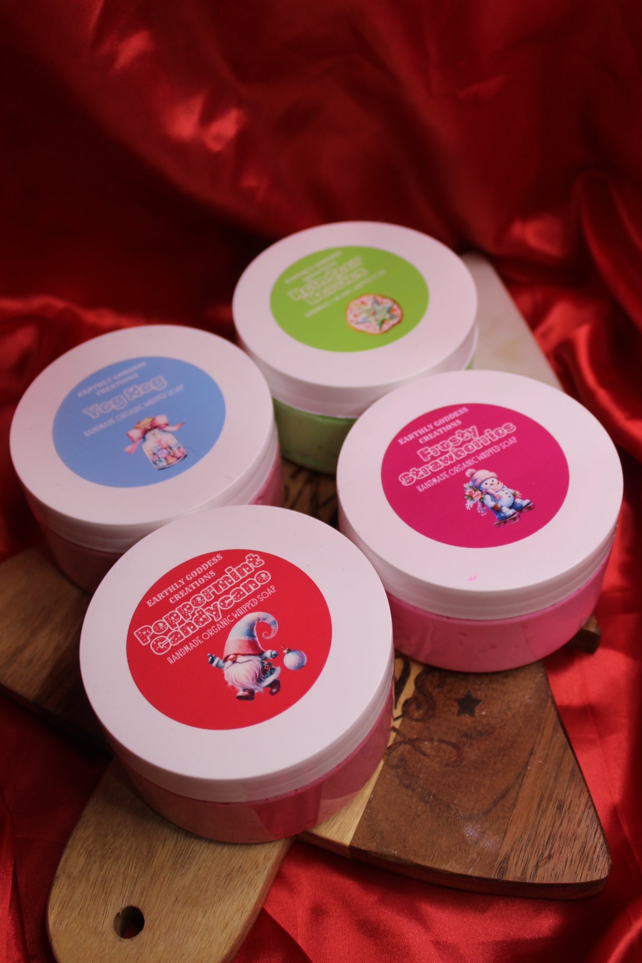 Christmas Whipped Soaps