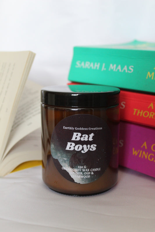 Bat Boys Candle