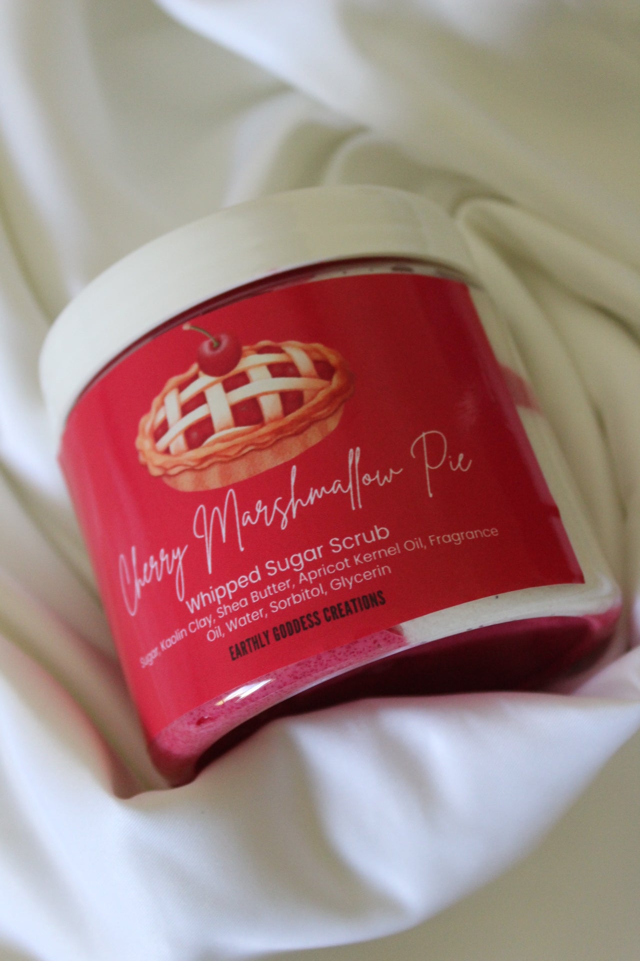 Cherry Marshmallow Pie Sugar Scrub