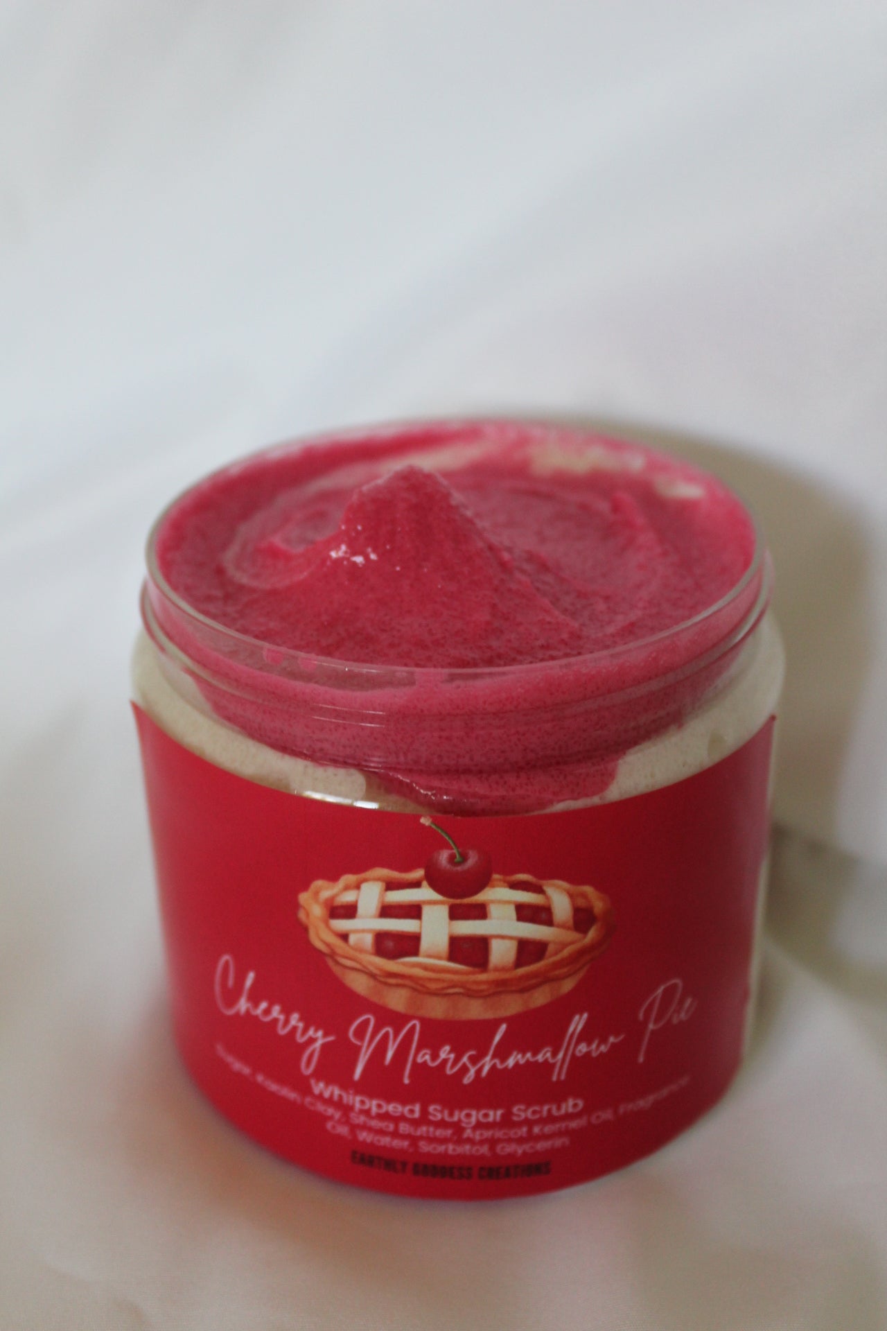 Cherry Marshmallow Pie Sugar Scrub