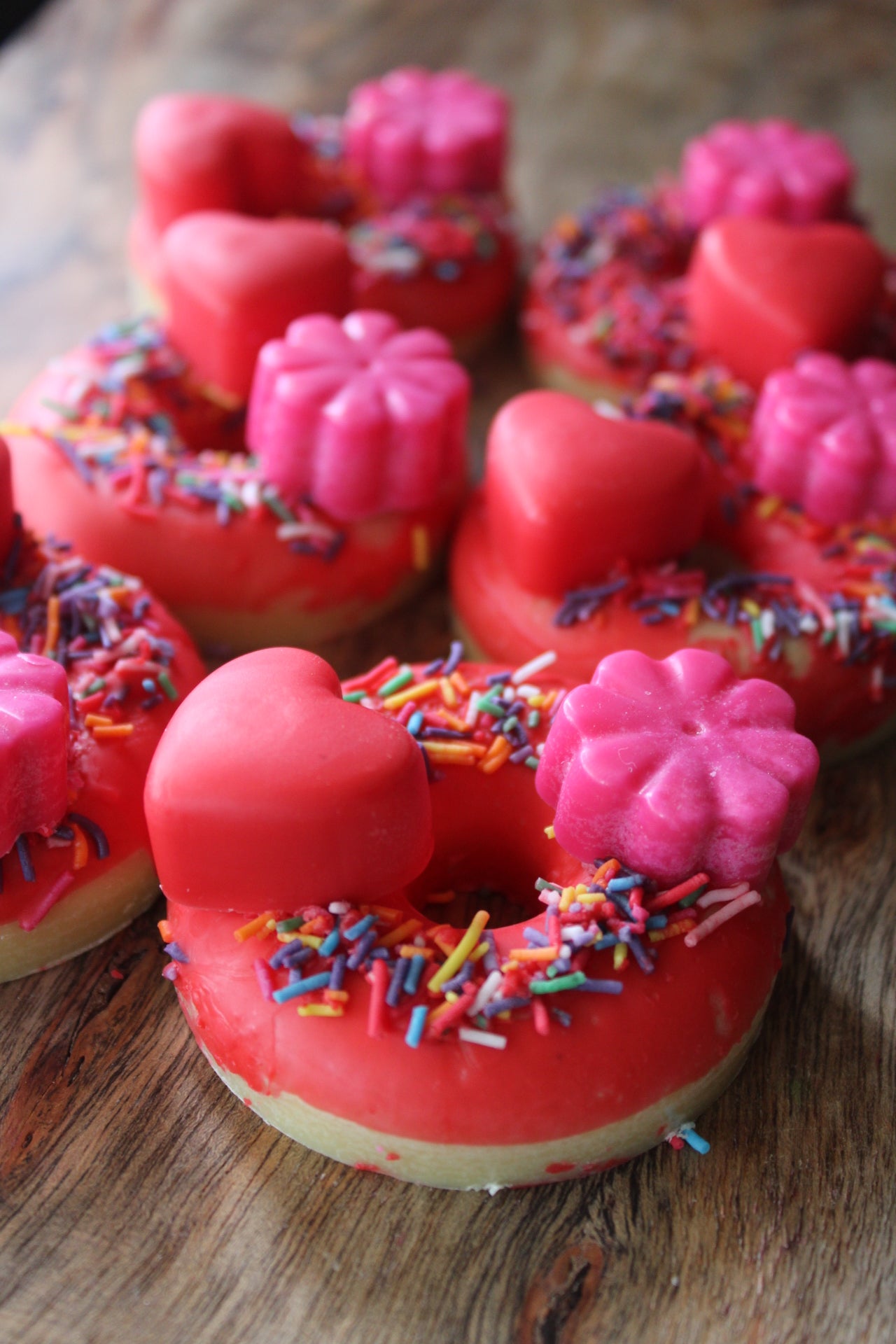 Loaded Valentine’s Donuts